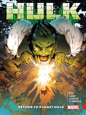 cover image of Hulk: Return To Planet Hulk